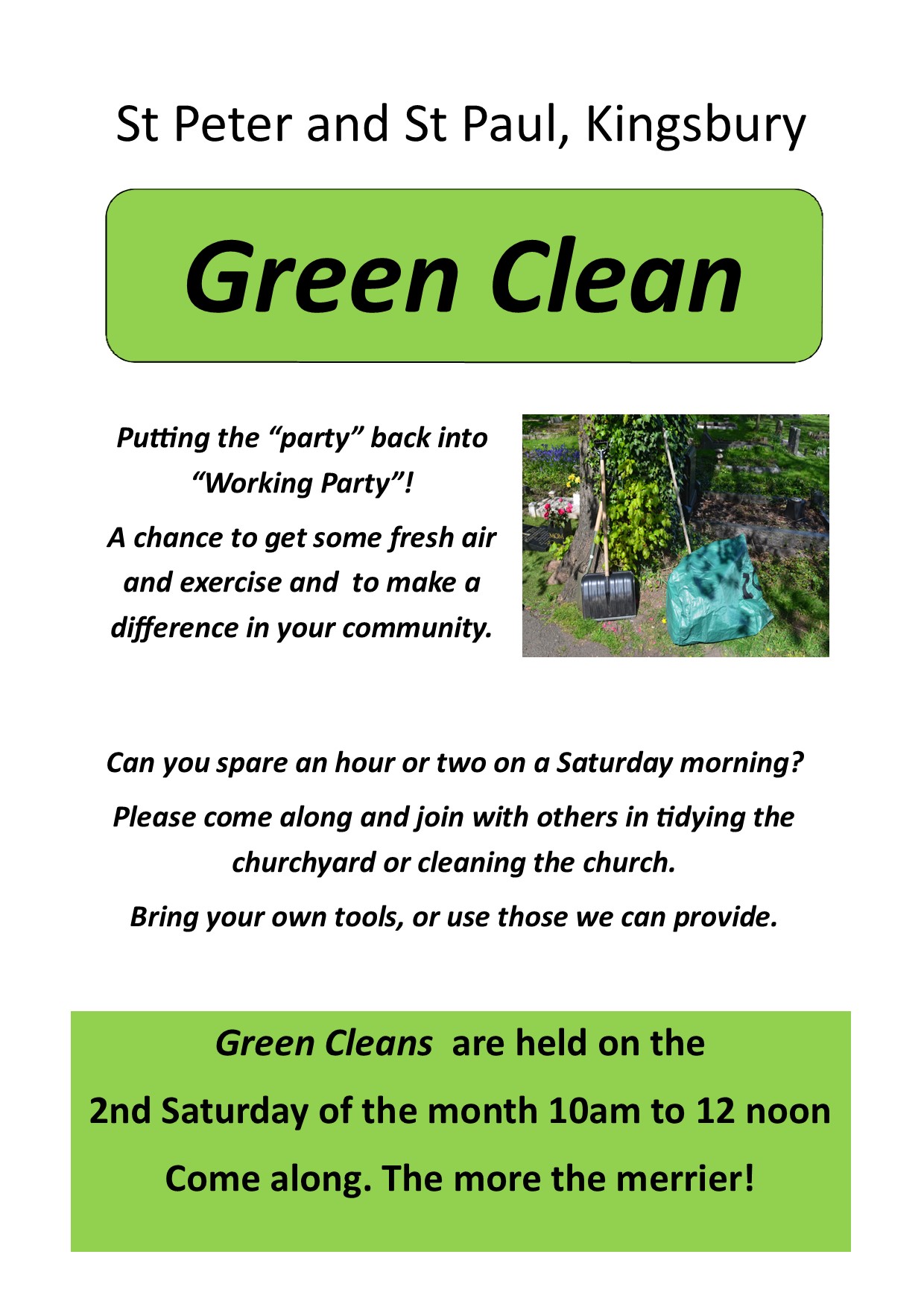 Green Clean Poster